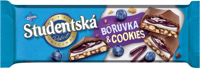 MLIEČNA ČOKOLÁDA ČUČORIEDKA & COOKIES