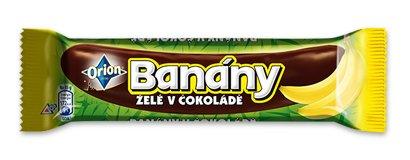 Banány v čokoládě