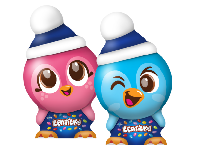 LENTILKY Tučňák 175 g