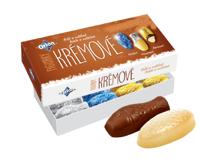 ORION Krémové figurky bílo-mléčné 484 g