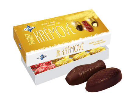 ORION Krémové figurky s příchutí vaječného likéru 484 g