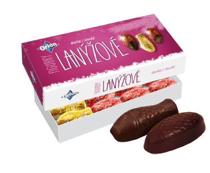 ORION Lanýžové figurky hořké 428 g