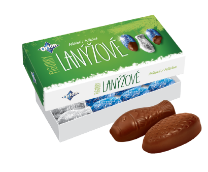 ORION Lanýžové figurky mléčné 428 g