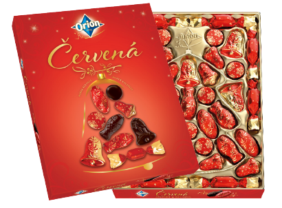 ORION Vánoční kolekce červená hořká 500 g