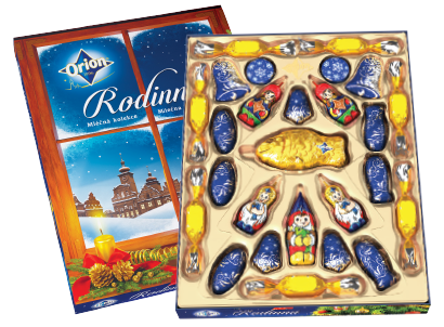 ORION Vánoční kolekce malá rodinná 370 g