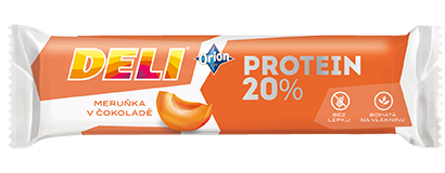 Meruňka v čokoládě – protein