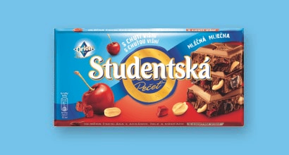 mliečna s višňami