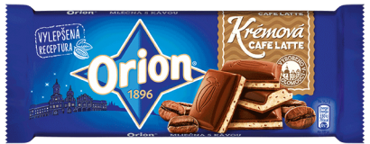 Krémová café laté